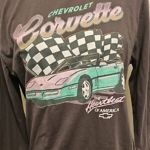 Chevrolet Corvette Graphic Long Sleeve Shirt